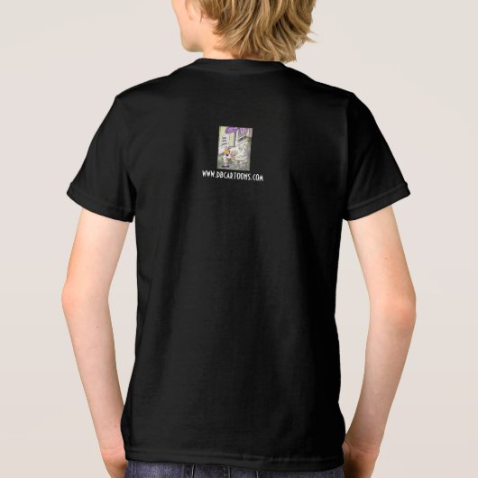 Cafe Le Chien Tri-Blend Shirt (Achterkant)