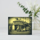 Café Le Deux Moulain Briefkaart (Staand voorkant)