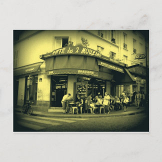 Café Le Deux Moulain Briefkaart