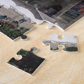 Cafe, Le Palais des Papes, Avignon, Vaucluse Legpuzzel (Zijkant)