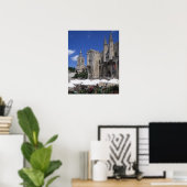 Cafe, Le Palais des Papes, Avignon, Vaucluse, Poster (Thuiskantoor)