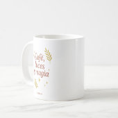 Café, Luces y Magia ✨ | Christmas Coffee Mug Desig Koffiemok (Voorkant links)