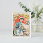 Cafe Malt  koffie Drink en art. Briefkaart (Staand voorkant)
