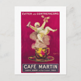 Cafe Martin, 1921 Leonetto Cappiello Briefkaart