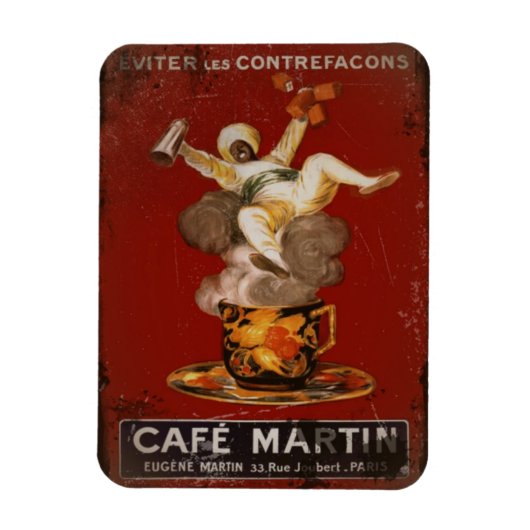 Cafe Martin Coffee Genie Magneet (Verticaal)