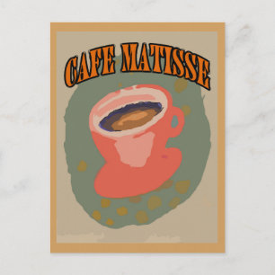 Cafe Matisse Coffee Briefkaart