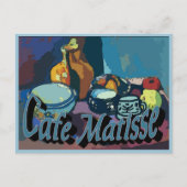 Cafe Matisse Poster Briefkaart (Voorkant)