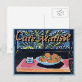 Cafe Matisse, Sinaasappels Poster Briefkaart (Voorkant / Achterkant)