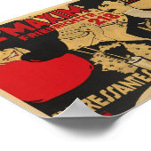 Cafe Maxim, Duitsland, Vintage Poster (Hoek)