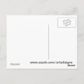  café met filmsterren briefkaart (Achterkant)