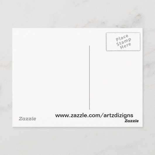  café met filmsterren briefkaart (Achterkant)