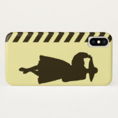 Café Mocha Cream Neutral Chevrons Mode Case-Mate iPhone Case (Achterkant (horizontaal))