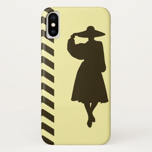 Café Mocha Cream Neutral Chevrons Mode Case-Mate iPhone Case (Achterkant)