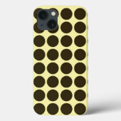 Café Mocha Cream Neutrale Stippen Case-Mate iPhone Case (Achterkant)