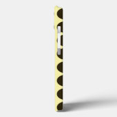 Café Mocha Cream Neutrale Stippen Case-Mate iPhone Case (Achterkant / Links)