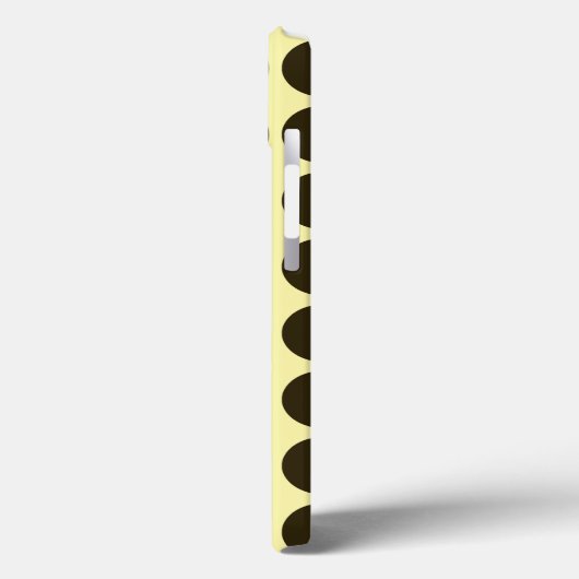 Café Mocha Cream Neutrale Stippen Case-Mate iPhone Case (Achterkant / Links)