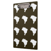 Café Mocha Festive Brazil Pattern aan Emporio Moff Klembord (Links)