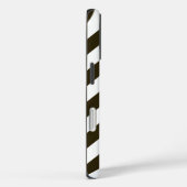 Café Mocha Neutral Chevrons Case-Mate iPhone Case (Achterkant / Rechts)