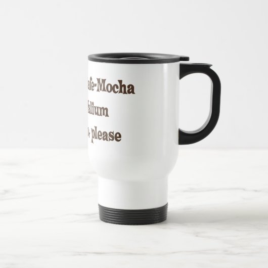 Cafe-Mocha Vodka-Valium Latte Reisbeker (Rechts)