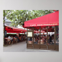 Cafe Montparnasse Paris, reisfoto