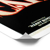 Cafe National Cafe Drink and Art Poster (Hoek)