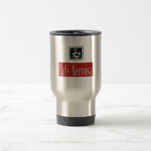Cafe Nervosa Travel Mug Reisbeker