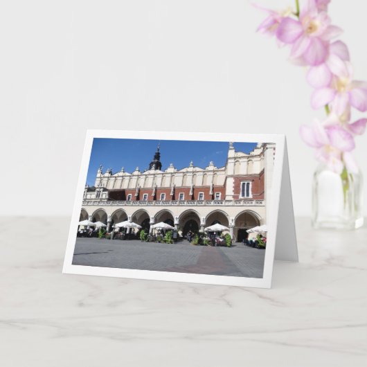 Café Noworolski, Cloth Hall, Kraków, Lesser Polen Kaart (Orchidee)