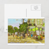 Cafe Olympico Briefkaart (Voorkant / Achterkant)