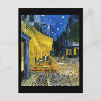 Café onder de sterren briefkaart