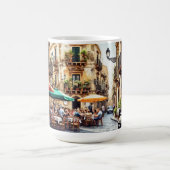 Café op Sicilië Italië Koffiemok (Center)