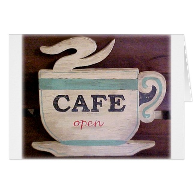 Cafe Open (Voorkant Horizontaal)