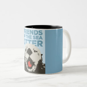 Cafe Otter Tweekleurige Koffiemok