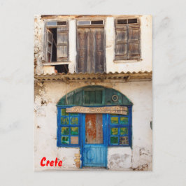 Cafe-Ouzeri-gebouw Briefkaart
