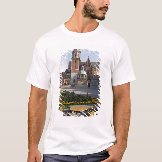 Cafe over Wawel Cathedral, Wawel Hill T-shirt (Voorkant)