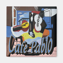 Cafe Pablo Koffiestandaard Magneet