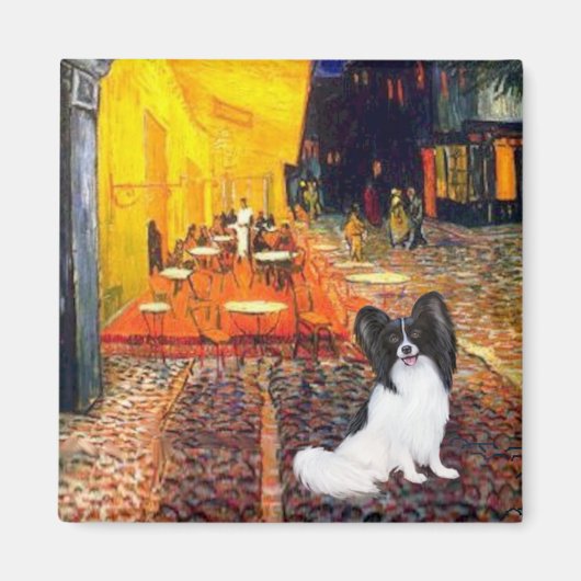 Cafe - Papillon 1 Magneet (Voorkant)