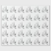 Café Parijs Cadeaupapier (Vlak)