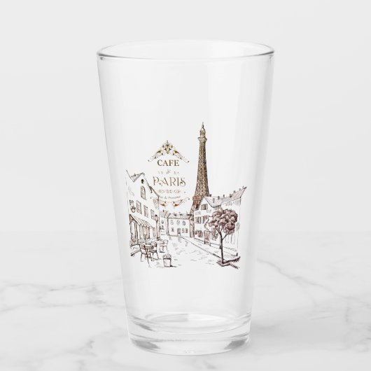 Cafe Parijs Glas (Voorkant)