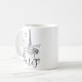 Cafe Parijs   Koffiemok (Voorkant links)