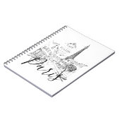 Cafe Parijs   Notitieboek (Linkerzijde)