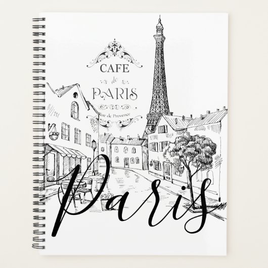 Cafe Parijs   Planner (Voorkant)