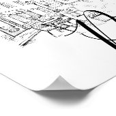 Cafe Parijs    Poster (Hoek)