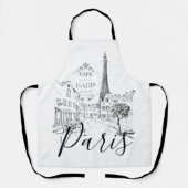 Cafe Parijs   Schort (Voorkant)