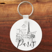 Cafe Parijs   Sleutelhanger (Voorkant)