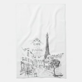 Cafe Parijs Theedoek (Verticaal)