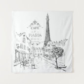 Cafe Parijs Wandkleed (Voorkant)