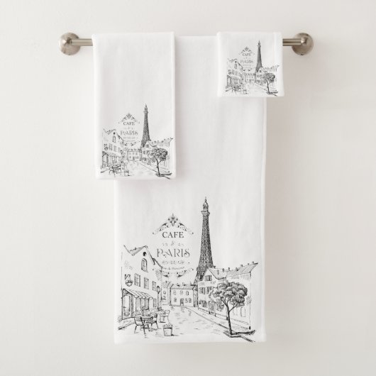 Cafe Paris Bad Handdoek (Insitu)