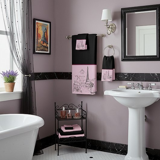 Cafe Paris Bath Towel Set Bad Handdoek