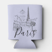 Cafe Paris blikje koeler (Achterkant)