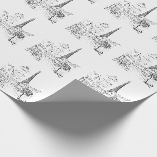 Cafe Paris Cadeaupapier (Hoek)